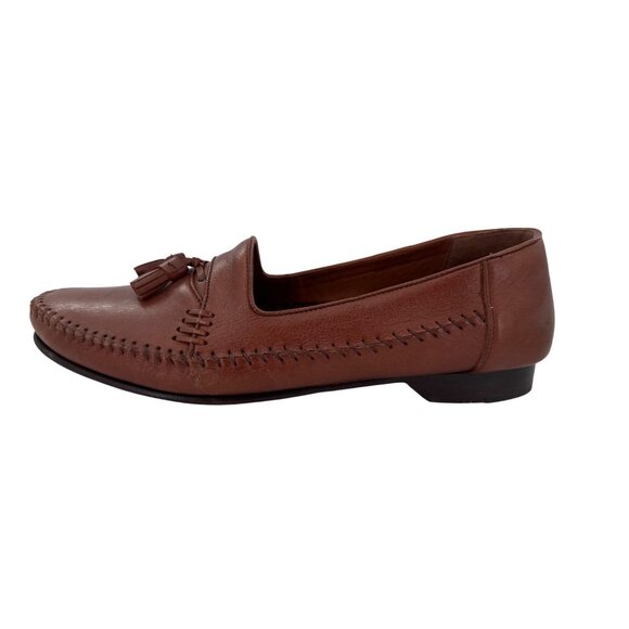 Mario de Gerard Leather Loafers With Tassels For Men‎ - Picture 1 of 9